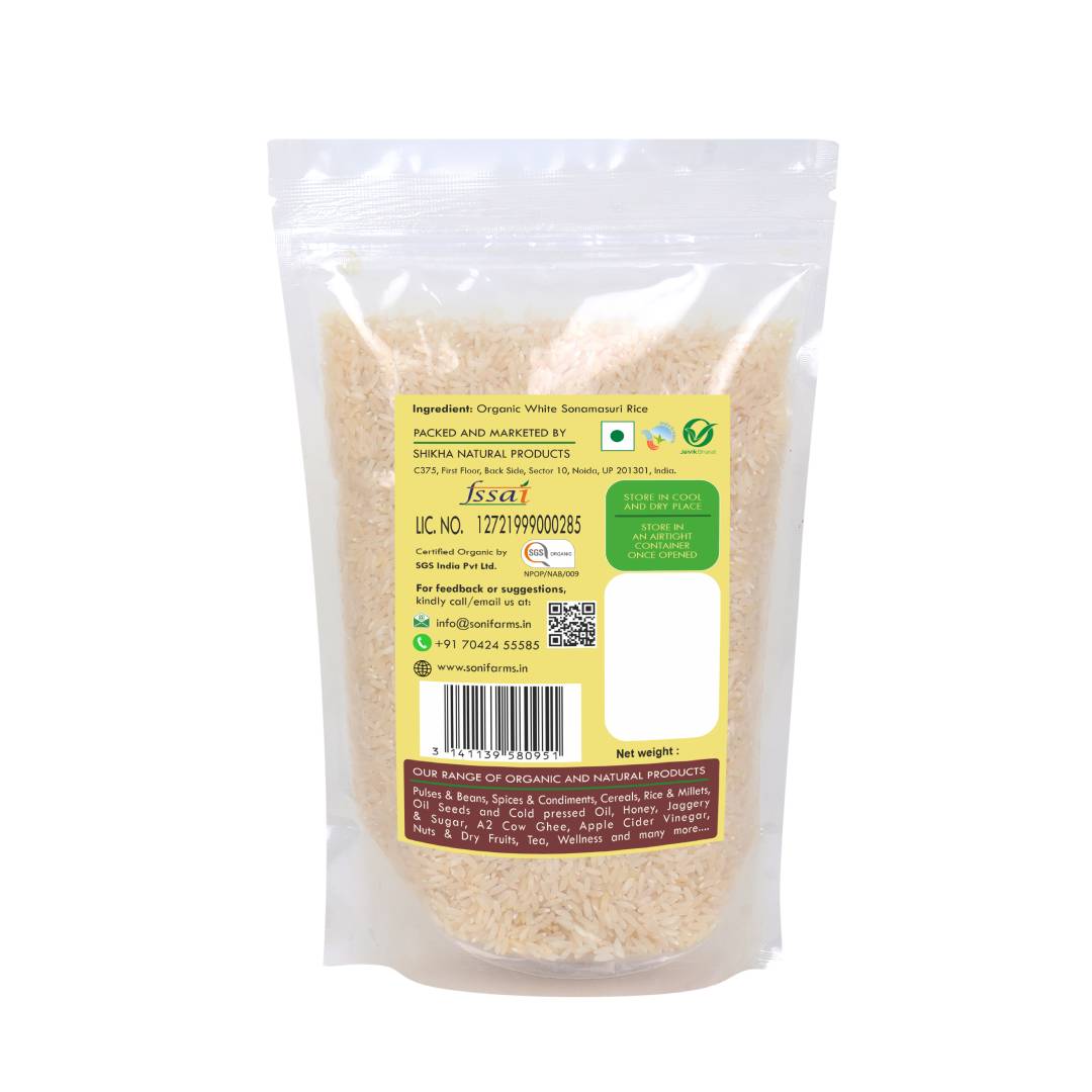 Sonamasoori Rice White