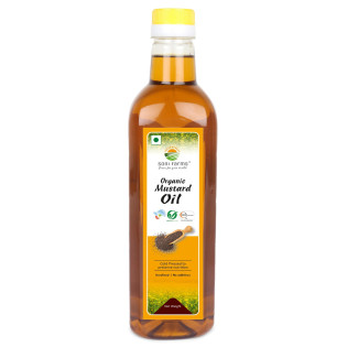 Organic Mustard Oil (Sarson ka Tel) | 8 Ltr (1Ltr X 8)