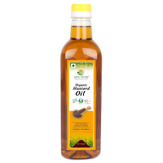 Organic Mustard Oil (Sarson ka Tel) | 4 Ltr (1Ltr X 4)