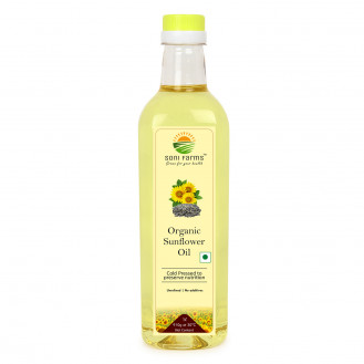 Organic Cold Pressed Sunflower Oil | 2Ltr