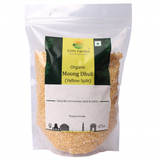Organic Moong Dhuli (Yellow Split) - 5 Kg 