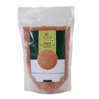 Organic Masoor Malka (Dhuli) Dal (Red Lentil) | 500gm
