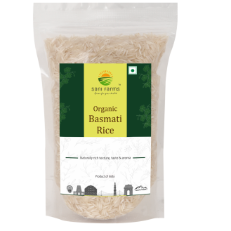 Organic Basmati Rice -  3 Kg