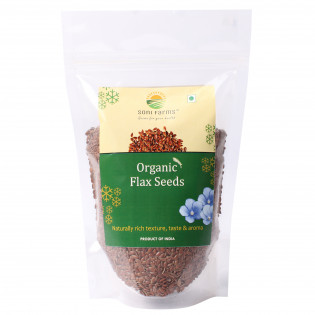 Organic Flaxseeds - 600 gm