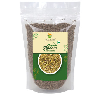 Organic Ajwain (Carom Seeds) | 400g