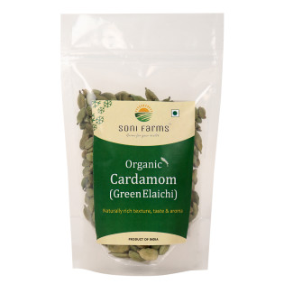 Organic Green  Elaichi/Cardamom - 50gm